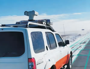 Digital road survey system