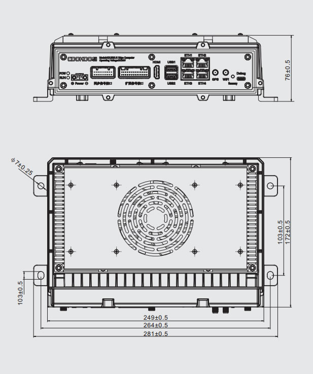 Product Size Drawing
